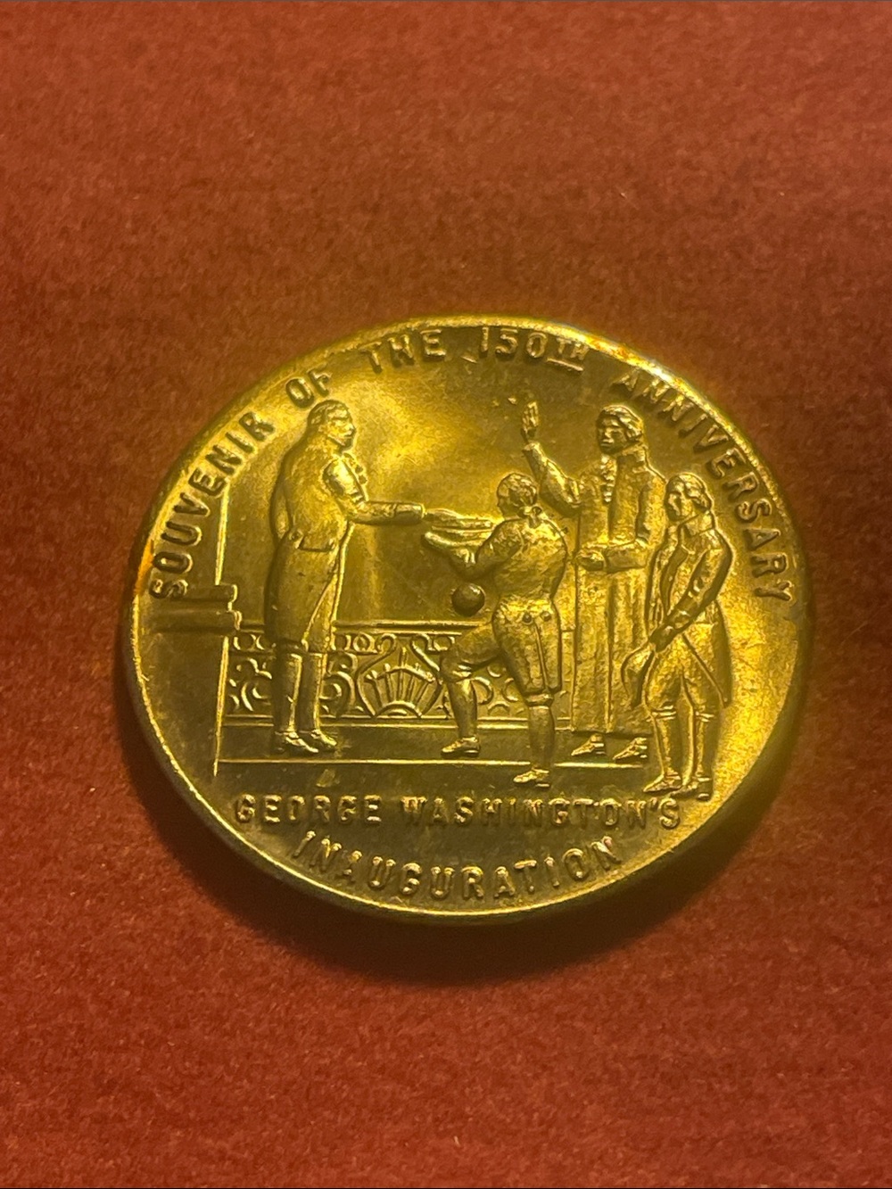 Vintage 1939 Souvenir of the 150th inauguration of George Washington